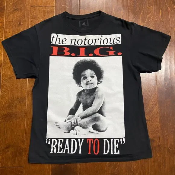 Brooklyn Mint Notorious BIG Ready To Die Album Cover T-Shirt Men's SIze Large - Picture 3 of 7